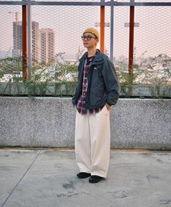 176cm 穿 M，穿起來偏合身